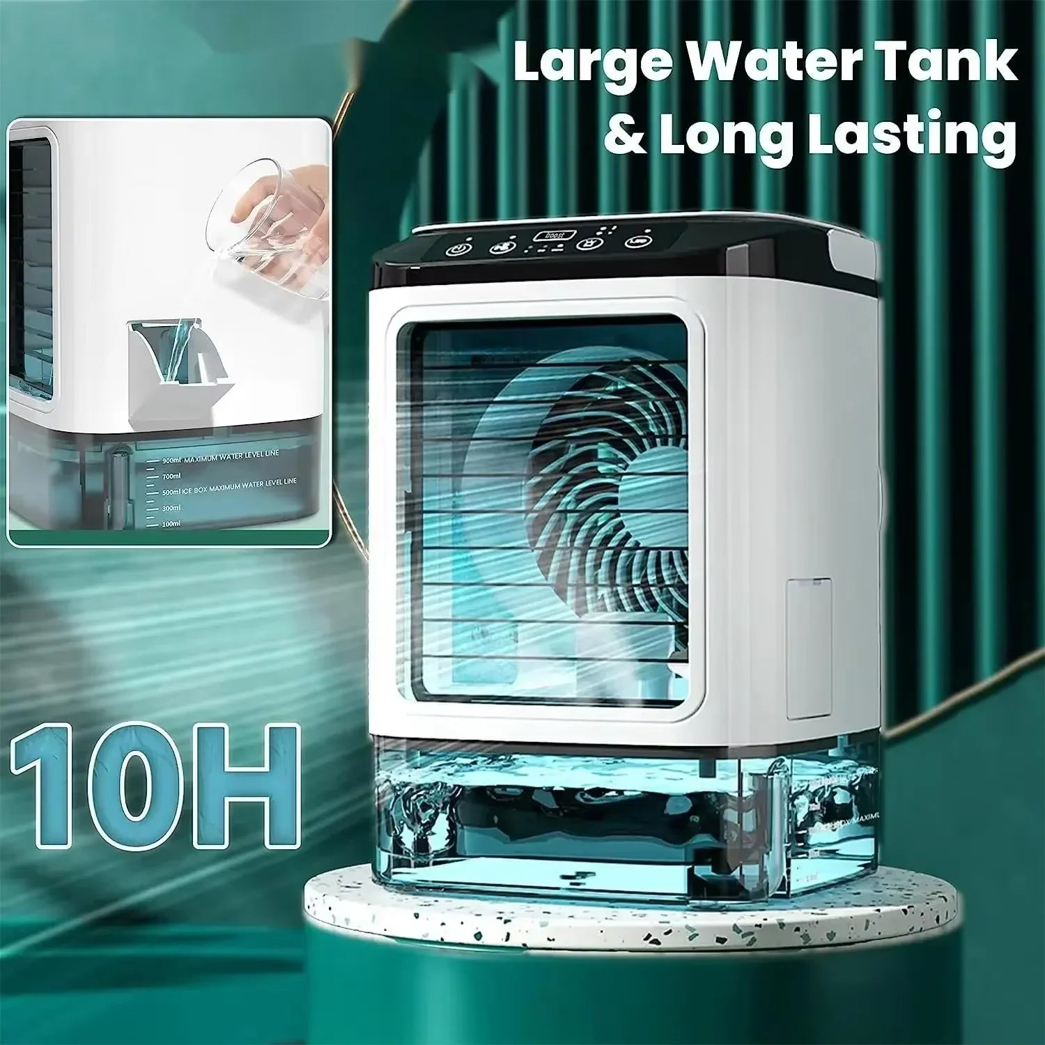 FROST — Rafraîchisseur d'air portable silencieux
